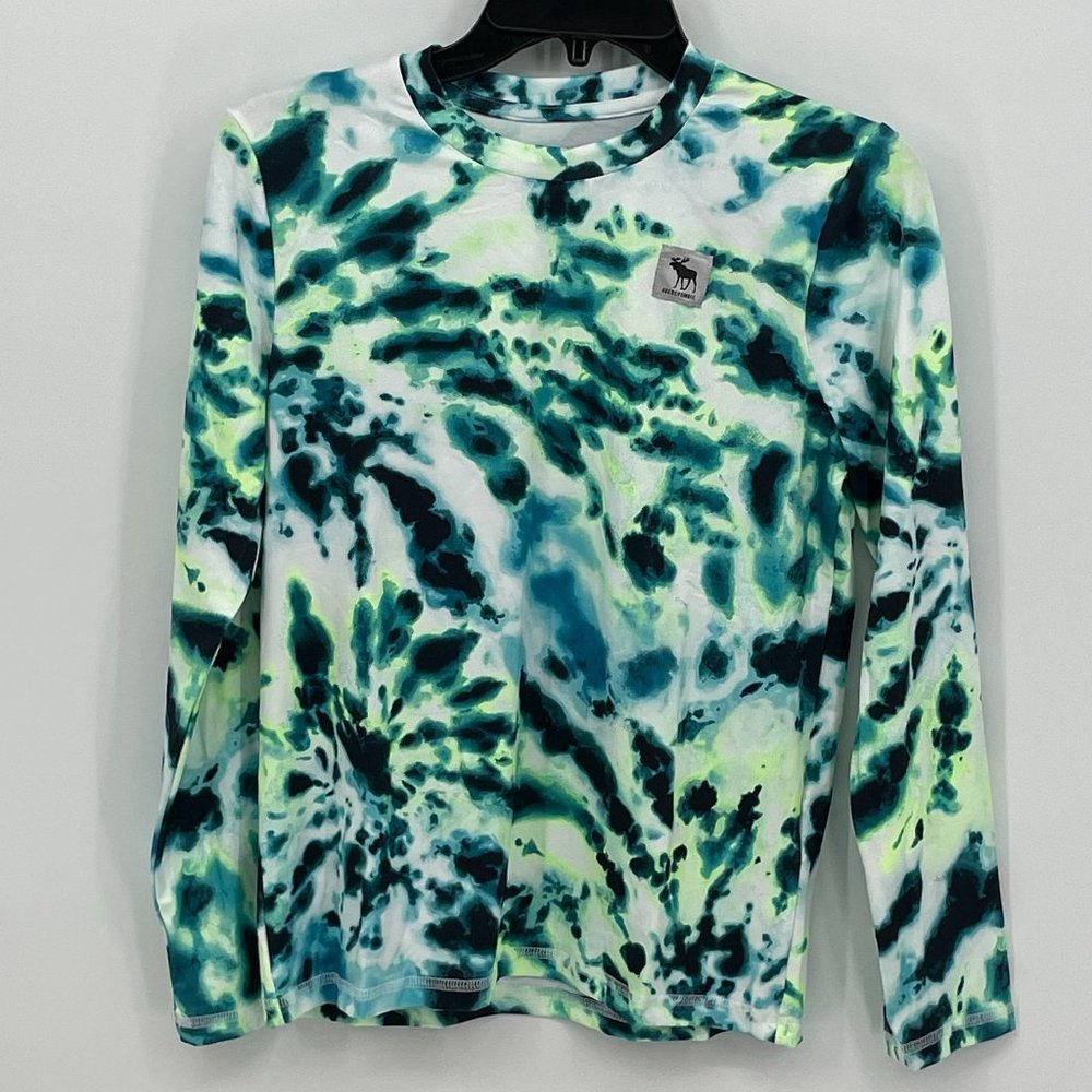 Kids Abercrombie Long Sleeve Tie-Dye Shirt